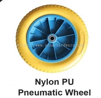 Nylon PU Pneumatic Wheel