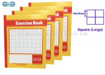 EVE 80'S Square Exercise Book (S,M,L,SM)