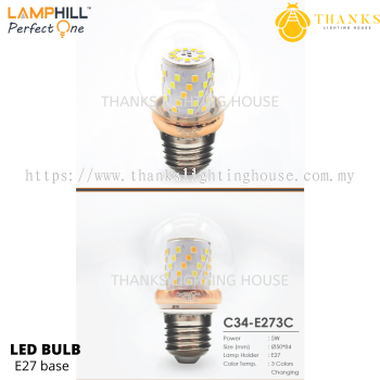 C34 E27 LED Bulb