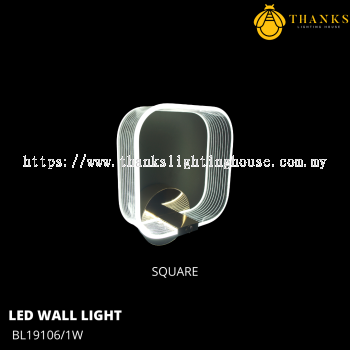 BL19106/1W LED Wall Light