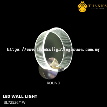 BL72526/1W LED Wall Light