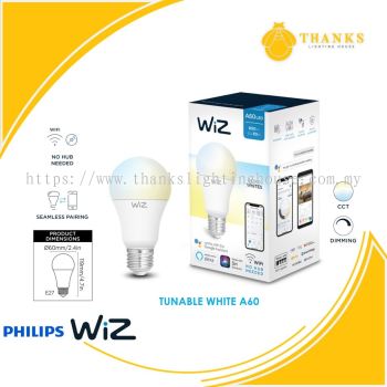 Philips Wiz Tunable White A60 LED Smart Bulb
