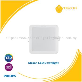 Philips Meson LED Downlight 5" 13W Square 59465