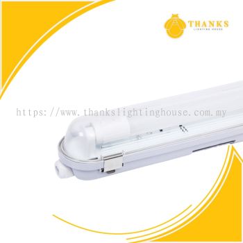 Anti-Corrosive Weatherproof LED T8 Tube Fitting Double