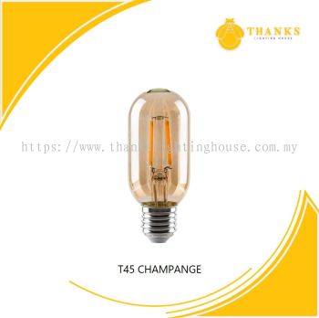 T45 LED FILAMENT BULB (CHAMPAGNE)