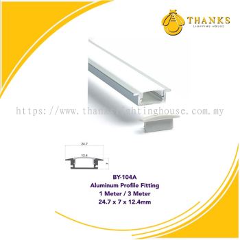 BY-104A/1707A ALUMINIUM CHANNEL LIGHT