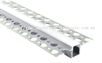 ALUMINIUM CHANNEL LIGHT FOR RECESSED (SILVER)