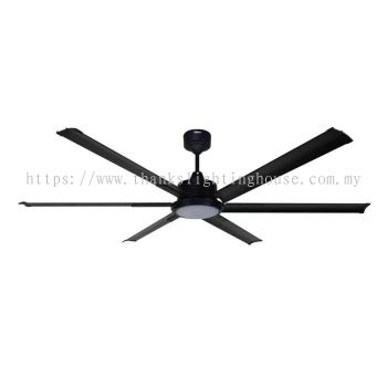 deka+ COSTA 72LED CEILING FAN MATT BLACK