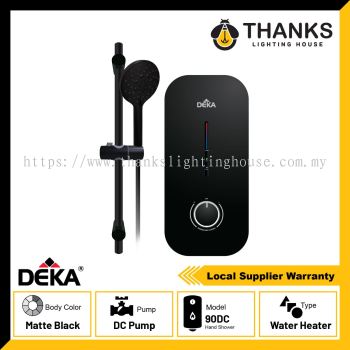 DEKA MIIZU 90DC INVERTER PUMP INSTANT WATER HEATER MATTE BLACK