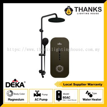 DEKA MIIZU 60AC PUMP RAINSWHOWER INSTANT WATER HEATER MAGNESIUM