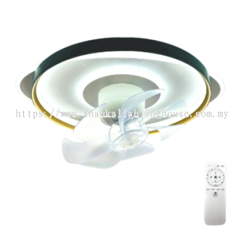 LED CEILING LIGHT WITH 360 DEGREE AUTO FAN