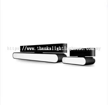 ULTRA THIN MAGNETIC ADJUSTABLE LINEAR LIGHT BLACK SINGLE COLOUR 3000K/4000K