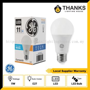 GE LED LIGHT A60 BULB 11W E27 3000K/4000K/6500K