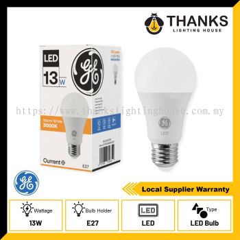 GE LED LIGHT A60 BULB 13W E27 3000K/4000K/6500K