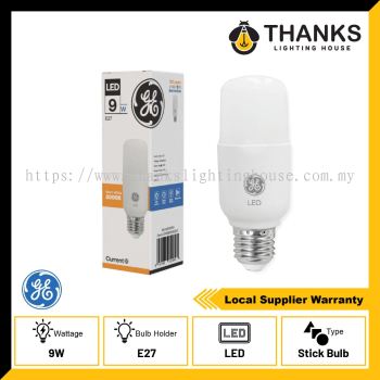 GE LED LIGHT STICK BULB 9W E27 3000K/4000K/6500K