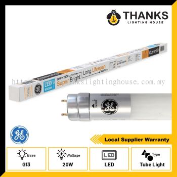 GE LED T8 TUBE 20W SINGLE ENDED SUPER BRIGHT