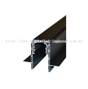 MAGNETIC TRACK RAIL RECESSED BLACK CMT SERIES 1M/2M/3M