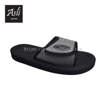 MEN ANTI SLIP ZAP ON SANDAL (B 7033-GY) (AX.T)