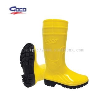 HIGH CUT PULL ON WATER BOOT (GC 989-Y/BK) (ST.X)