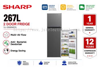 SHARP SJ-2688MDS 267L ˫�ű��������ʡ������������ñ�����ִ�������ѡ�����������ֻ�