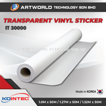 Vinyl Stickers Self Adhesive Transparent Sticker Glossy Intec