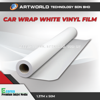 Car Wrap Vinyl Film White ECOREA