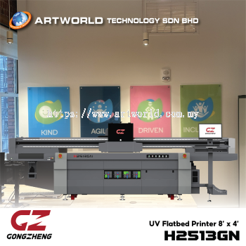 UV Large Format Flatbed Printer GongZheng H2513GN