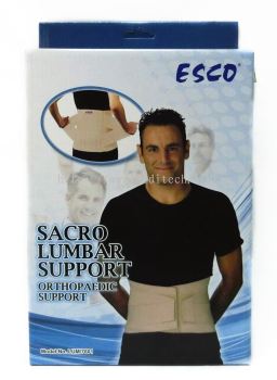 Esco Sacro Lumbar Support Orthopaedic Support (Small/Medium/Large/XL/XXL)