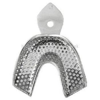 Lower Partial Denture Perforated Tray (XS) (Code:132)