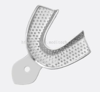 Upper Partial Denture Perforated Tray (M) (Code:119)