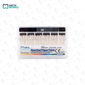 Meta Biomed Absorbent Paper Points (200 Point) (Code:214)