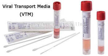 HiViral™ Transport Kit With Viral Transport Medium in self-standing
