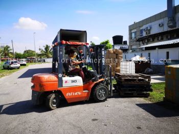 Forklift rental with Operator 