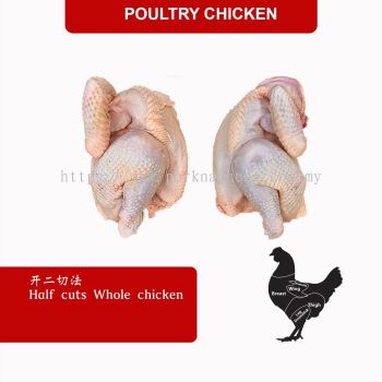 HALF CUTS WHOLE CHICKEN 