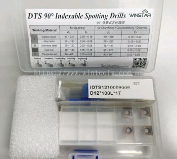 PROMOTION SET 1PC DTS-D12*100L*1T + 4PC SCMX09T304-SP-CX32HS 