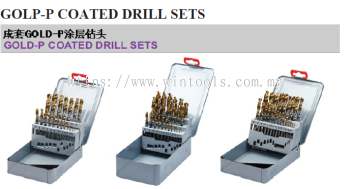 SETS DIA1-10MM (0.5MM STEP) - 19PC, DIA1-13MM (0.5MM STEP) - 25PCS, DIA1-10MM (0.5 STEP) - 19PCS, DIA1-13MM (0.5 STEP) - 25PCS, DIA1-6MM (0.1 STEP) - 51PCS & DIA6-10MM (0.1 STEP) - 41PCS 