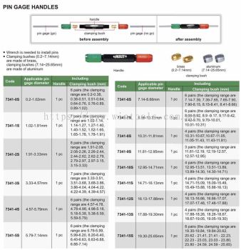 PIN GAUGE HANDLES 