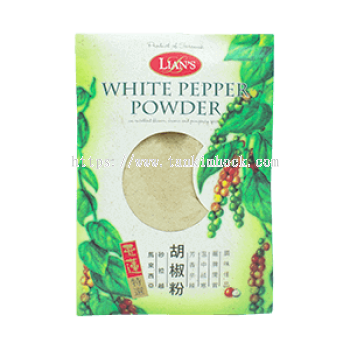 Lian's White Pepper Powder 胡椒粉 (100g)