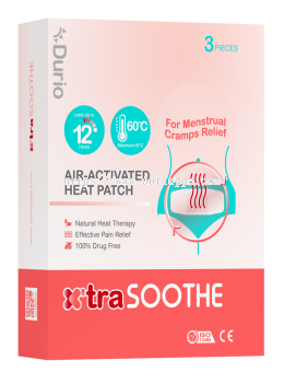 Durio 602 x'traSoothe Air-Activated Heat Patch - 3pcs