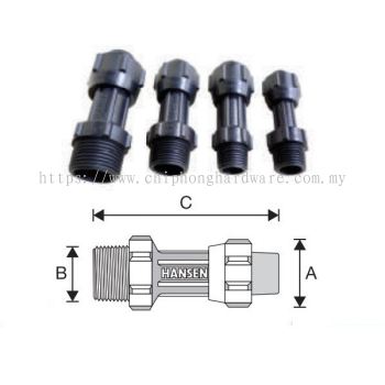 Male Thread Adaptor (BSPT Male)