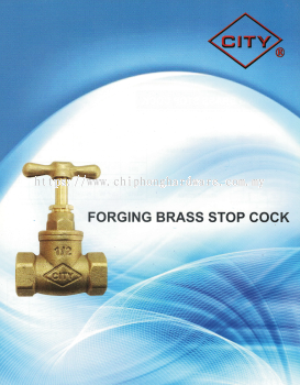 City Forging Brass Stop Cock