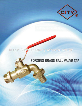 City Forging Brass Ball Valve Tap