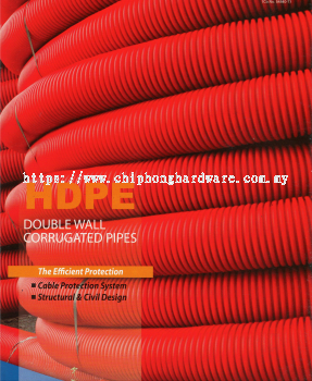 HDPE Double Wall Corrugated Pipes & Solid Wall Cable Pipes - PN10