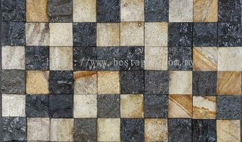 NS 4722 Checked Mix Stone