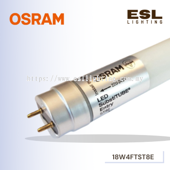 OSRAM LED T8 4FT ST8E 1200mm 18W/865 SubstiTUBE Value 