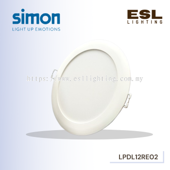 SIMON 12W VALOR LED DOWNLIGHT / CEILING LIGHT ROUND RECESSED