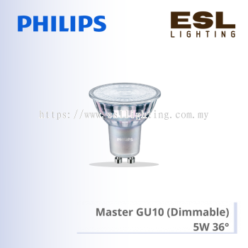 PHILIPS MASTER GU10 DIMMABLE 5W 36 4.9-50W 929001348808 929001348908 929001349008
