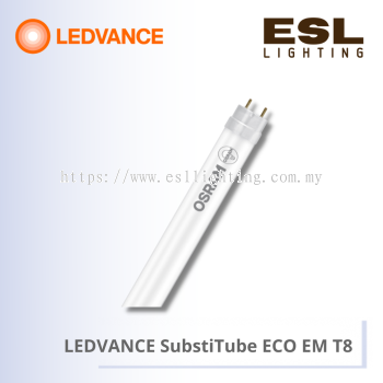 LEDVANCE SUBSTITUBE ECO EM T8 G13 20W - 4058075429543 / 4058075437340 / 4058075437364