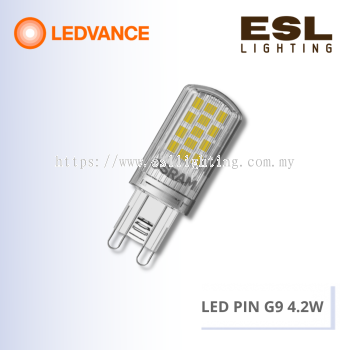 LEDVANCE LED PIN G9 GY9 4.2W