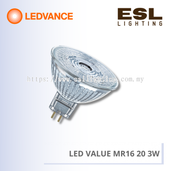 LEDVANCE LED VALUE MR16 20 3W - 4058075587519